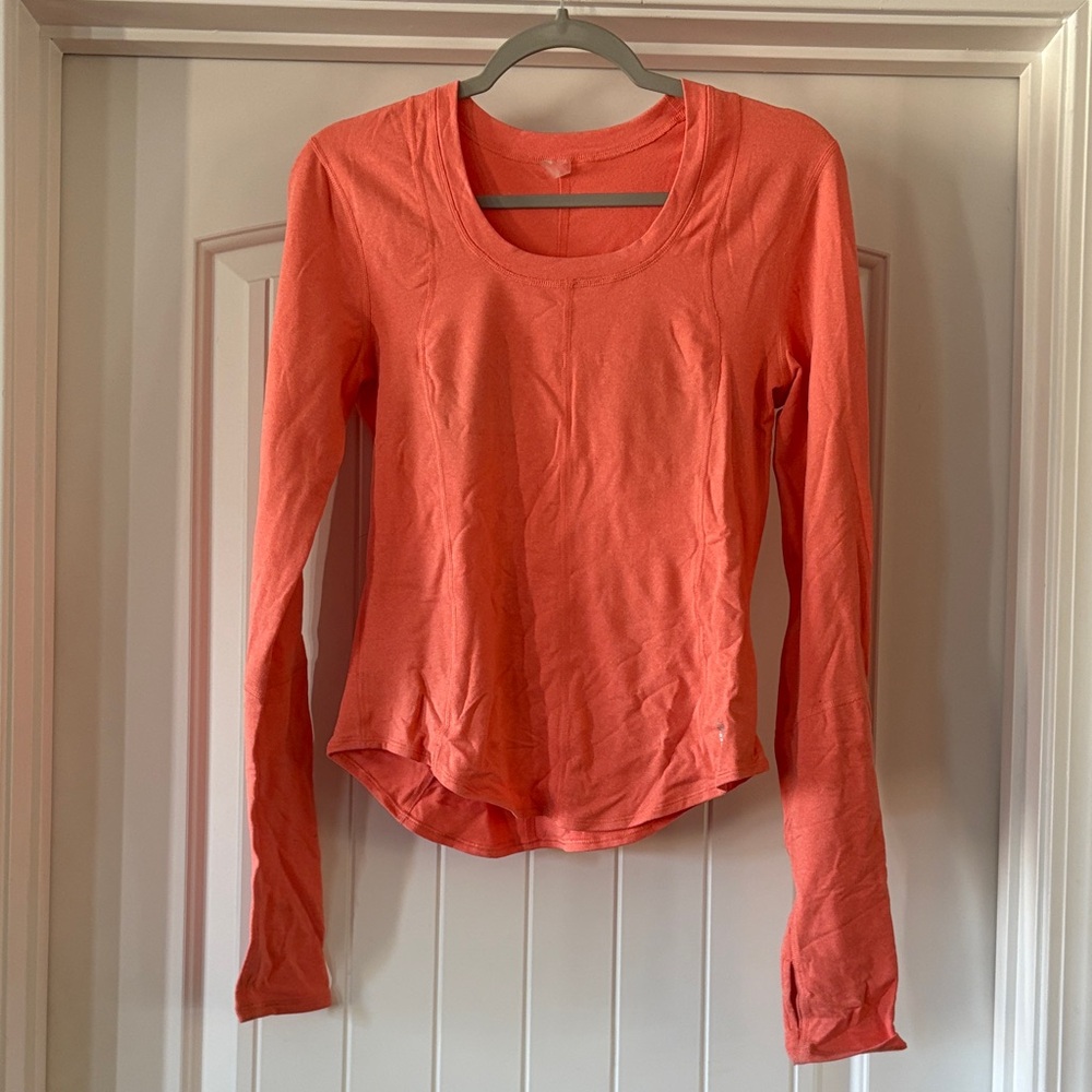 FP Movement by Free People Coral Long Sleeve Top